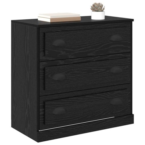 SZAFKA KOMODA CZARNY DĄB 70X35,5X67,5CM