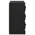 SZAFKA KOMODA CZARNY DĄB 70X35,5X67,5CM