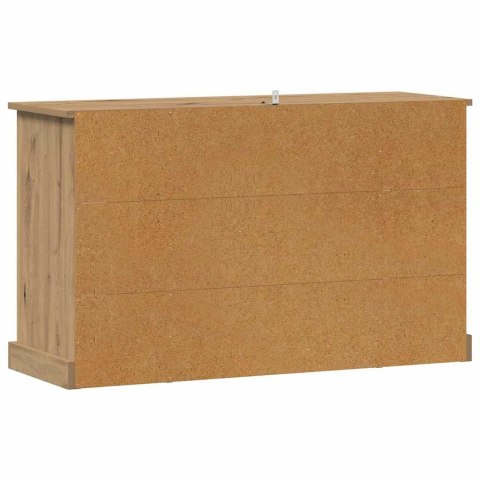SZAFKA KOMODA DĄB RZEMIEŚLNICZY 100X35,5X60CM