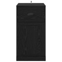 SZAFKA BOCZNA CZARNY DĄB 40X 50X 75CM