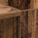 SZAFKA NA PŁYTY WINYLOWE STARE DREWNO 121X 38X 48CM