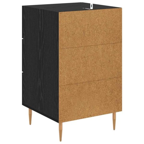 SZAFKA NOCNA CZARNY DĄB 40X 40X 66CM