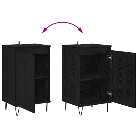 SZAFKA KOMODA CZARNY DĄB 40X35X70CM