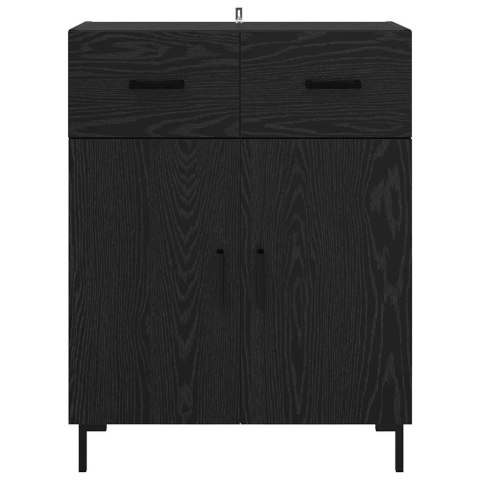 SZAFKA KOMODA CZARNY DĄB 69,5X34X90CM