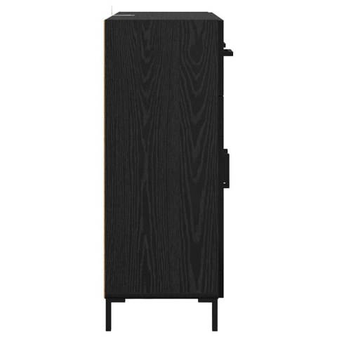 SZAFKA KOMODA CZARNY DĄB 69,5X34X90CM