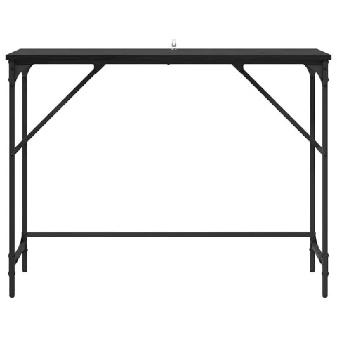 KONSOLA CZARNY DĄB 100X 32X 75CM