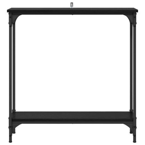 KONSOLA CZARNY DĄB 75X 22,5X 75CM