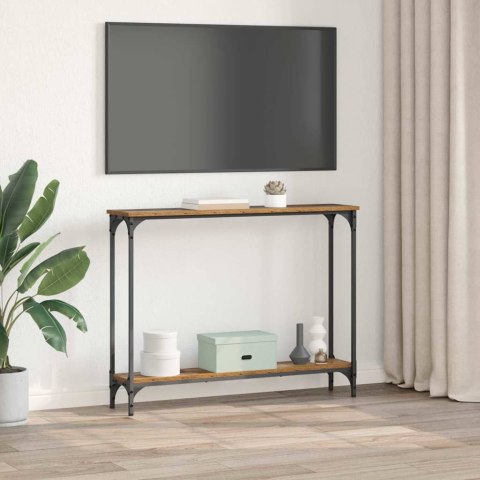 KONSOLA STARE DREWNO 100X 22,5X 75CM