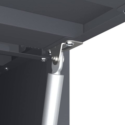 SZAFKA ŚCIENNA DO GARAŻU ANTRACYT 60X 33X 35CM