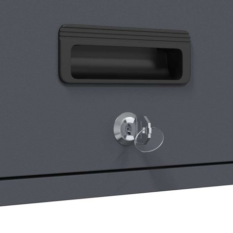 SZAFKA ŚCIENNA DO GARAŻU ANTRACYT 60X 33X 35CM