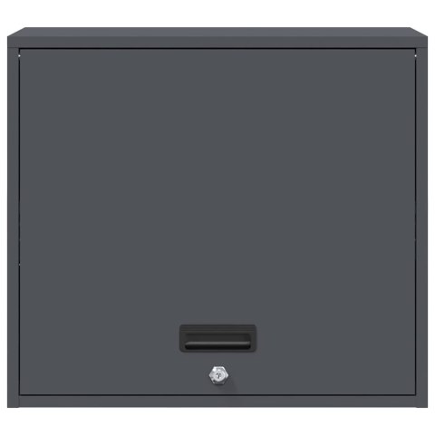 SZAFKA ŚCIENNA DO GARAŻU ANTRACYT 60X 40X 53CM