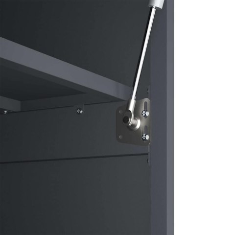 SZAFKA ŚCIENNA DO GARAŻU ANTRACYT 60X 40X 53CM