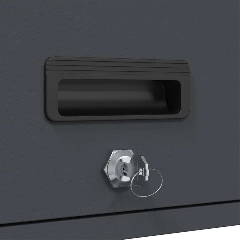 SZAFKA ŚCIENNA DO GARAŻU ANTRACYT 60X 40X 53CM