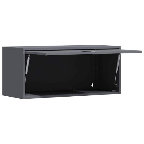 SZAFKA ŚCIENNA DO GARAŻU ANTRACYT 80X 33X 35CM