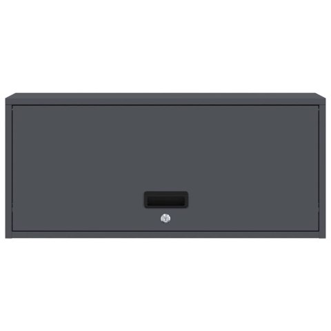 SZAFKA ŚCIENNA DO GARAŻU ANTRACYT 80X 33X 35CM