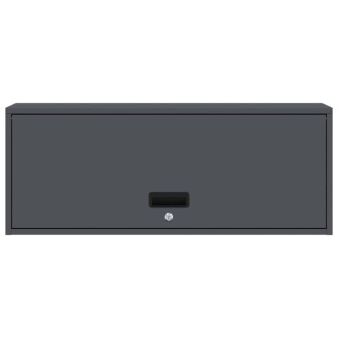 SZAFKA ŚCIENNA DO GARAŻU ANTRACYT 90X 33X 35CM