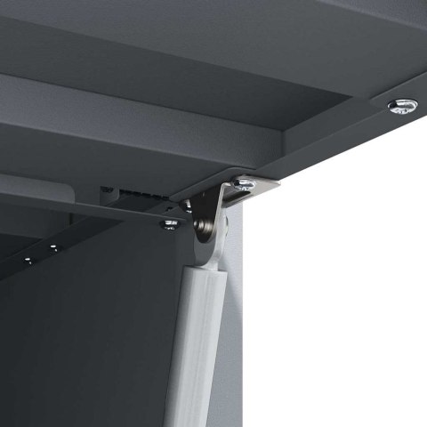 SZAFKA ŚCIENNA DO GARAŻU ANTRACYT 90X 33X 35CM