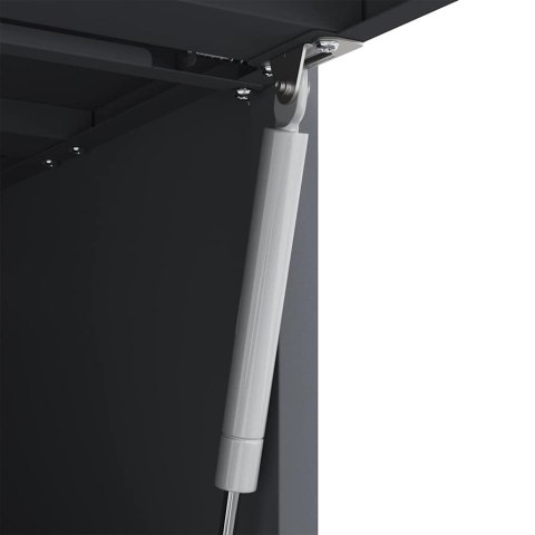 SZAFKA ŚCIENNA DO GARAŻU ANTRACYT 90X 40X 53CM