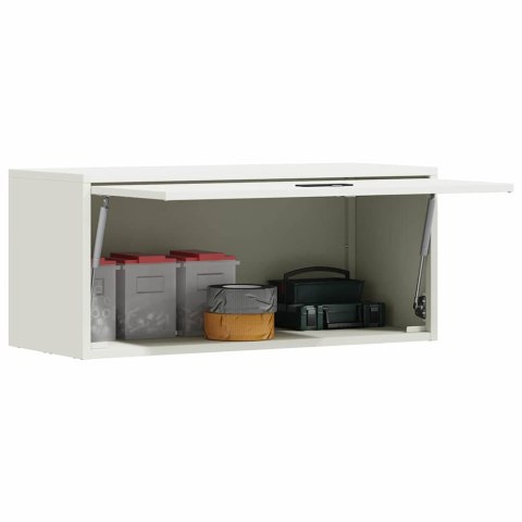 SZAFKA ŚCIENNA DO GARAŻU BIAŁY 80X 33X 35CM