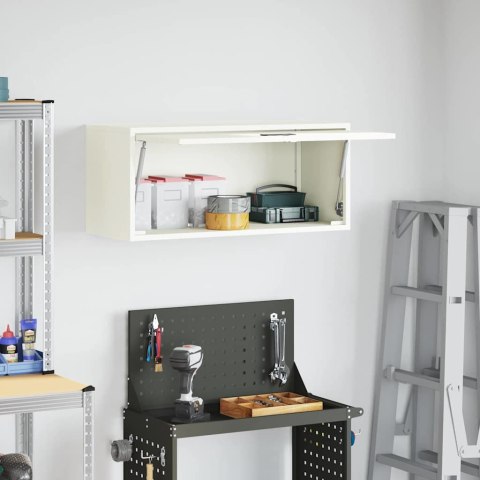 SZAFKA ŚCIENNA DO GARAŻU BIAŁY 80X 33X 35CM