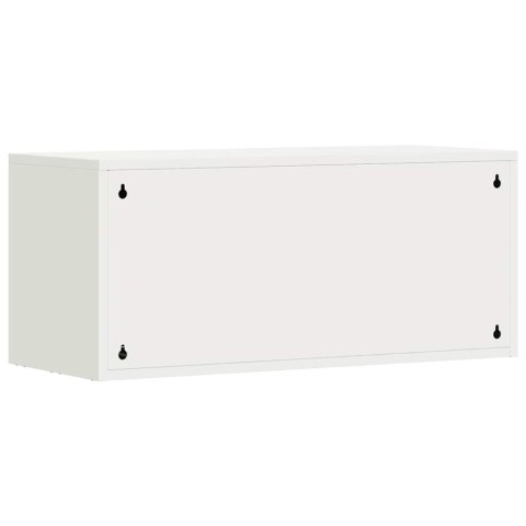 SZAFKA ŚCIENNA DO GARAŻU BIAŁY 80X 33X 35CM