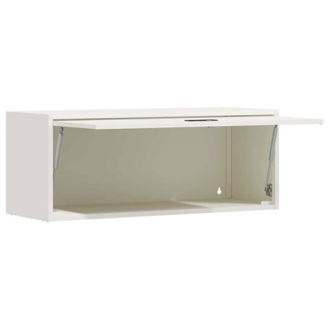 SZAFKA ŚCIENNA DO GARAŻU BIAŁY 90X 33X 35CM