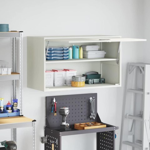 SZAFKA ŚCIENNA DO GARAŻU BIAŁY 90X 40X 53CM