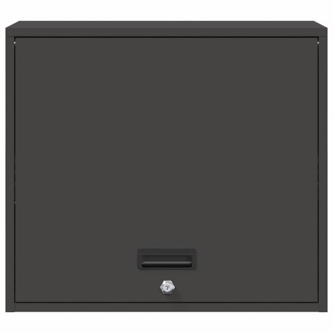 SZAFKA ŚCIENNA DO GARAŻU CZARNY 60X 40X 53CM