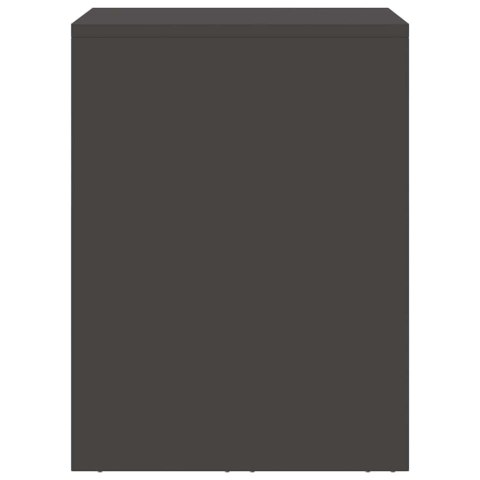 SZAFKA ŚCIENNA DO GARAŻU CZARNY 60X 40X 53CM