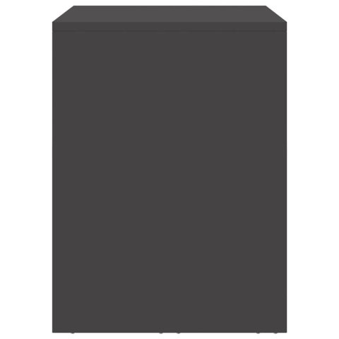 SZAFKA ŚCIENNA DO GARAŻU CZARNY 80X 33X 35CM