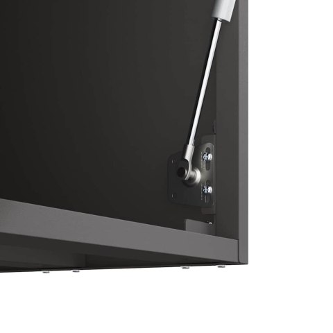 SZAFKA ŚCIENNA DO GARAŻU CZARNY 90X 33X 35CM