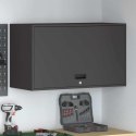 SZAFKA ŚCIENNA DO GARAŻU CZARNY 90X 40X 53CM