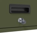 SZAFKA ŚCIENNA DO GARAŻU OLIWKOWY 60X 33X 35CM