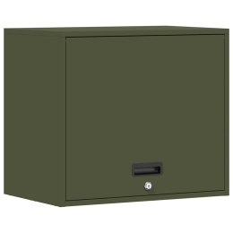 SZAFKA ŚCIENNA DO GARAŻU OLIWKOWY 60X 40X 53CM