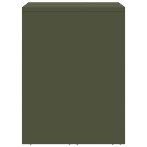 SZAFKA ŚCIENNA DO GARAŻU OLIWKOWY 60X 40X 53CM