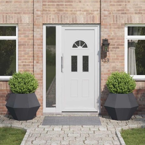 DONICA 2 PCS ANTRACYT 75X 75X 60CM STAL