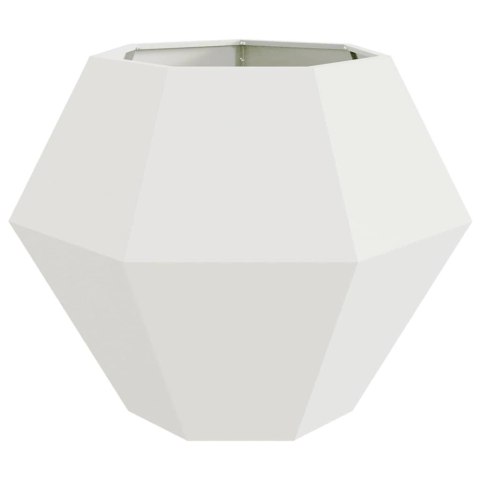 DONICA 2 PCS BIAŁY 100X 100X 80CM STAL