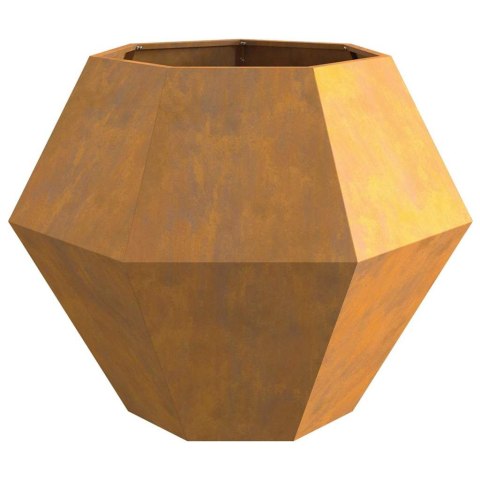 DONICA 2 PCS RDZAWY 100X 100X 80CM