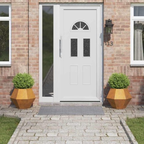 DONICA OGRODOWA 2 SZT. RDZAWA 50X50X40CM