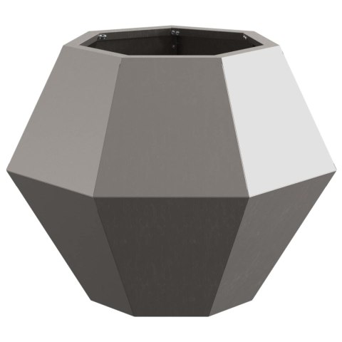 DONICA OGRODOWA 2 SZT. RDZAWA 50X50X40CM