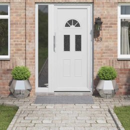 DONICA 2 PCS SREBRNY 50X 50X 40CM STAL GALWANIZOWANA