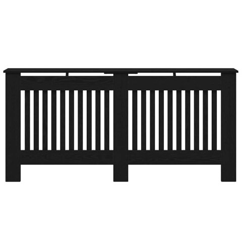 OSŁONA GRZEJNIKA KALORYFERA CZARNY DĄB 172X19X81,5CM