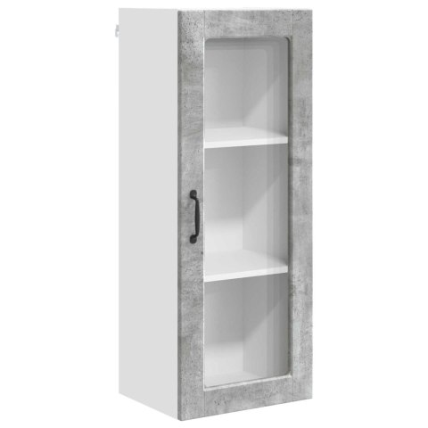 SZAFKA KUCHENNA Z PÓŁKĄ BETONOWY SZARY 40X31X100CM
