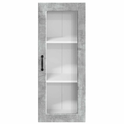 SZAFKA KUCHENNA Z PÓŁKĄ BETONOWY SZARY 40X31X100CM