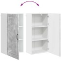 SZAFKA KUCHENNA Z PÓŁKĄ BETONOWY SZARY 50X31X100CM