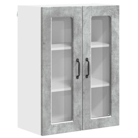 SZAFKA KUCHENNA Z PÓŁKĄ BETONOWY SZARY 60X31X80CM