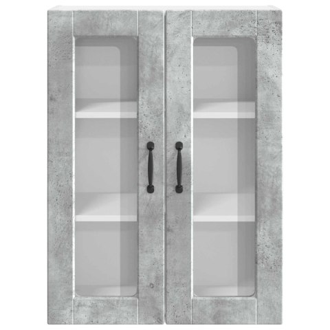SZAFKA KUCHENNA Z PÓŁKĄ BETONOWY SZARY 60X31X80CM