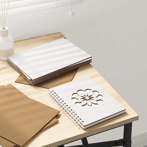 PANELE DEKORACYJNE 12 SZT. BIAŁY 15X 21X 0.27CM