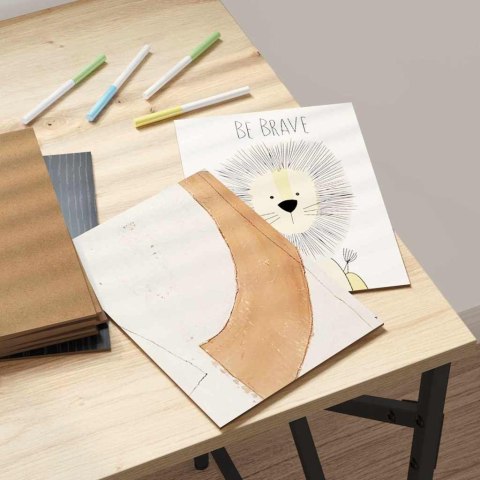 PANELE DEKORACYJNE 12 SZT. CZARNY DĄB 21X 30X 0,27CM