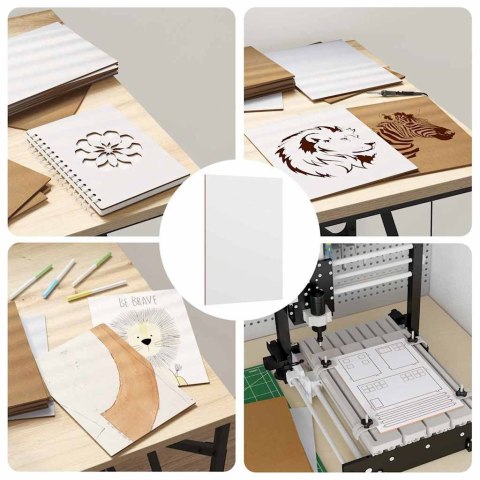 PANELE DEKORACYJNE 150 SZT. BIAŁY 15X 21X 0.27CM